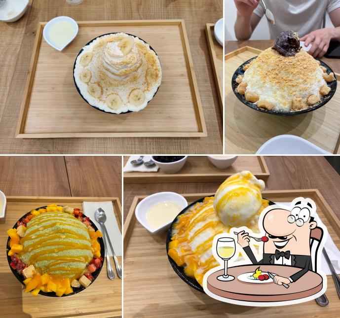 Bingsu spread at Winter Bear